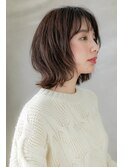くせ毛カットフェザーバングショートウルフZ越谷20代30代40代!