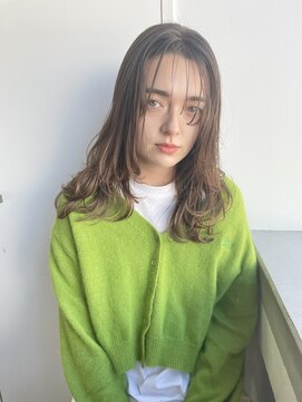 ソーコ 渋谷(SOCO) 【SUN】ナチュラルブラウン レイヤースタイル yurika