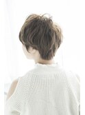 〈mielhair新宿〉大人可愛いナチュラルショート　イルミナ　