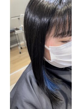 エソラ 大人ブルーブラック&インナーブルー