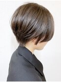 《knit銀座》大人可愛い20代30代40代ショートボブ丸み前下がり
