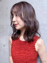 20代・30代_大人可愛い波ウェーブ