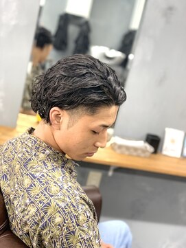 ワールドシップコウベ(WORLD SHIP KOBE) オールバックパーマ