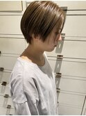 【新宿 studio noll】アッシュベージュショート