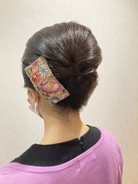 ボタニカル(Botanical) 和装のヘアセット