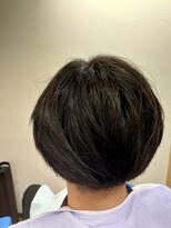 ヘアーカットデザインサロン スマッシュ 田町店(Hair cut design salon Smash)&nbsp;小顔補正立体カット 6:4分目 ロック ツーブロ カルマ  フェード