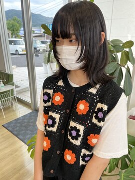 ブーム(BOOM) 黒髪垢抜けウルフ【大分】