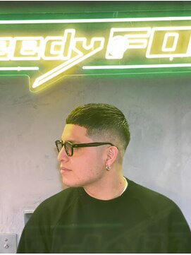 グリーディーフォックス 三軒茶屋(GreedyFOX) 波巻き/マッシュパーマ/ウルフ/ハイライト<理容室>三軒茶屋