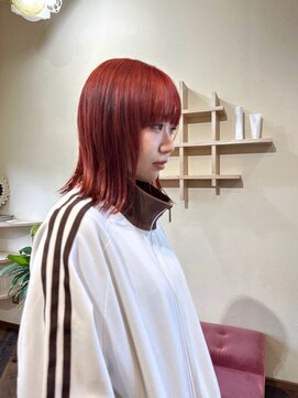 シーク(CEEK NO.4) こっくりレッドオレンジ