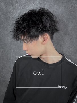 アウル 心斎橋(owl) ツイストスパイラル×マッシュ×刈り上げ×波巻き×ツイスパ