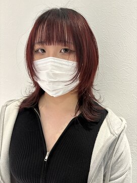 スミ(sumi) ウルフカット/長崎ウルフカット/ウルフヘア/20代30代40代◎岩田