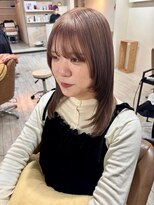 ハル(Hal.)&nbsp;顔まわりカット×ハイトーンベージュ