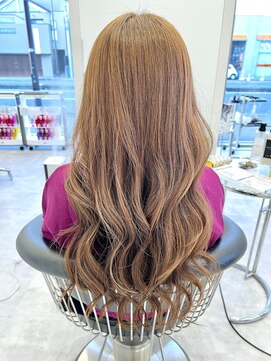 トップスタイル シズオカ(TopStyle SHIZUOKA) ロング×ブリーチなしベージュ×美髪