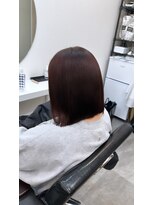 ミラ 銀座(MILA)&nbsp;縮毛矯正×ピンクカラー