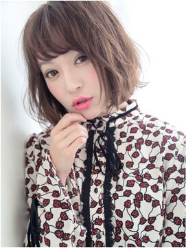 ルーム 浅草(ROOM.) とろみカラー×ふわ感Cライン☆ほんのり大人っぽショートボブ♪