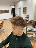 短髪パーマ