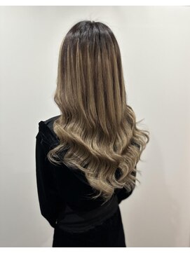 フロレゾンヘアデザインエクステ(floraison hair design exte) プルエクステ×グラデーション