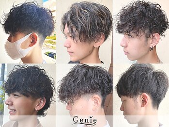 ジーニー(Genie)の写真/《メンズカット・パーマが得意》骨格、髪質などお悩みに合わせたカットで毎日のお手入れを簡単に!!