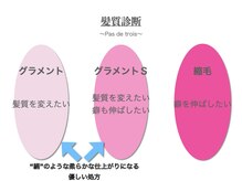 パドトロワ(Pas de trois)の雰囲気（髪質改善の選び方について！髪質改善/白髪ぼかし/くびれショート）