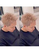 ブライト(BRIGHT)&nbsp;スパイキーショートミルクティーベージュ