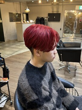 ミオ ベガ(Mio'' VEGA) 韓国アイドルセンターパート×レッドカラー赤髪