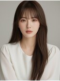 韓国風レイヤー/韓国風顔まわり/前髪/【lana hair 新宿】