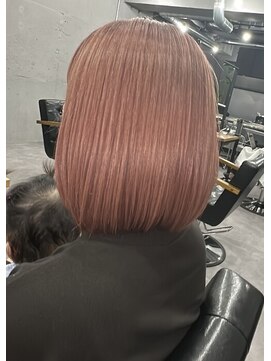 ウェイビー 桜木町店(WAVY) 【WAVY】ボブ×ピンクベージュ