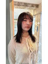 ガタカ(GATTACA) natural straight + olive beige