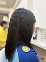 ビューティーサロンじゅん&nbsp;セミロングヘアー