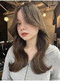 ◇大人可愛い韓国風くびれヘアスタイル◎透明感カラー◇
