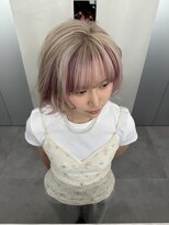 ナンバーナイン 札幌大通(NUMBER NINE)&nbsp;ホワイトベージュ×ピンク