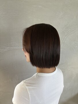 サムシング(Something.) ボブスタイル    brown color