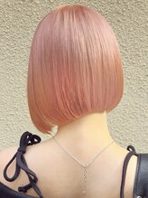 【keshikiといえば...】ブリーチで色味に個性を☆人気のペールカラーで柔らかく（ハイトーン/ダブルカラー