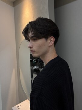 スタンド 博多(STAND) センターパート刈り上げ