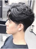 今旬は“フェザーパーマ”