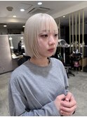 【Noe心斎橋YUTO】ホワイトブロンド/心斎橋/ブリーチ/