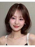 ニュアンスウルフ/ワンホンレイヤー/韓国巻き/顔周り[横浜]
