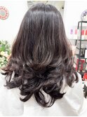 女子力アップゆるフワパーマ