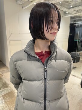 エニイ(ANY) 小顔/ココアベージュ/黒髪/オリーブグレー/【千葉／パーマ】