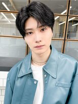 ウェイク ヘアー メイク(wake hair make)&nbsp;韓国風ツイスパ×マッシュウルフ清潔感無造作束感スタイル