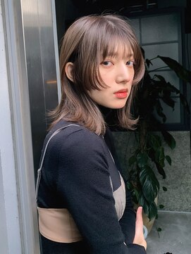 ノエル 池袋店(noel) ブリーチなしダブルカラー/顔周りカット/レイヤーカット