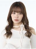 大人可愛いレイヤーロング