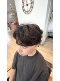 毛流れセンターパート