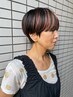 【脱白髪染め】明るい白髪染め＋表面ハイライト