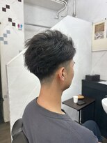 シャンゼ おもろ 爽やかメンズショート×ナチュラルフェード