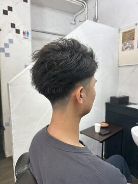 シャンゼ おもろ 爽やかメンズショート×ナチュラルフェード