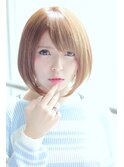 ナチュラルツヤ髪ボブ
