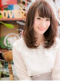 *+COVER HAIR+*…ダークカラーで♪大人お嬢様セミディa
