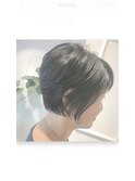 くせ毛ショートヘア くせ毛ショートボブ