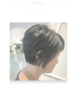 グランテテルアナ(Grand tete Luana) くせ毛ショートヘア くせ毛ショートボブ